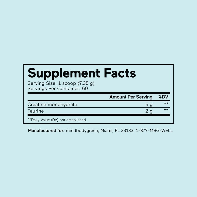 gallery MBG SupplementFactsPanel Creatine 038ec2f6 bbef 41fc 89ea f48fb6e30f84